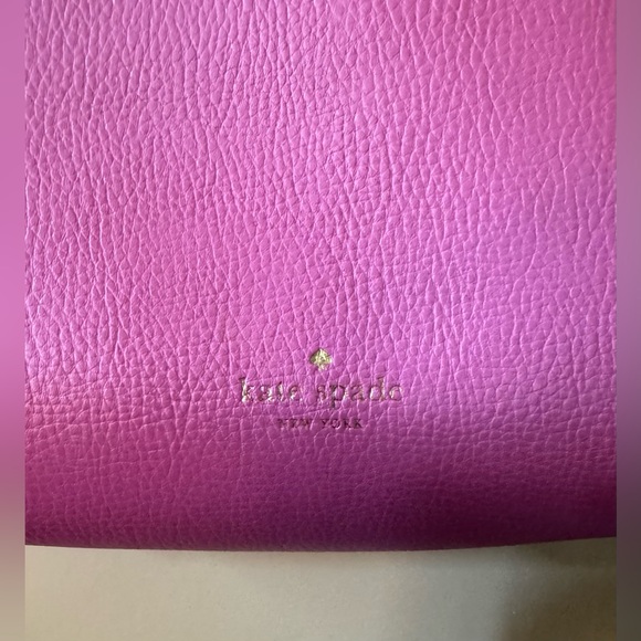 Kate Spade Foster Court Pepper Crossbody Handbag Rouge Pink Very Nice - Picture 8 of 13